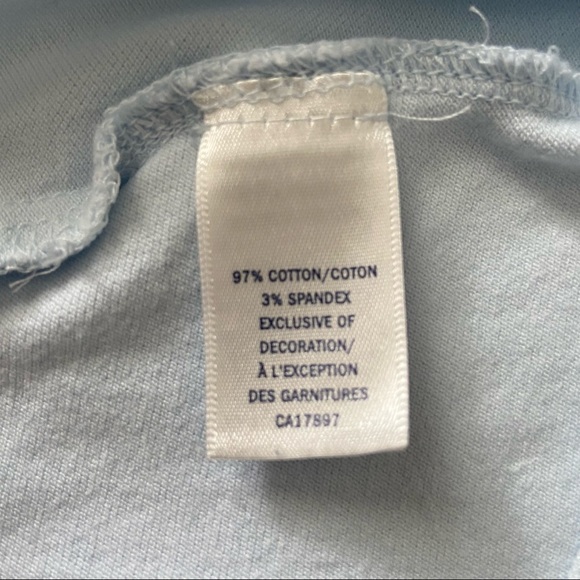 Old Navy Girl’s Light Blue Polo Shirt XXL - Picture 5 of 7